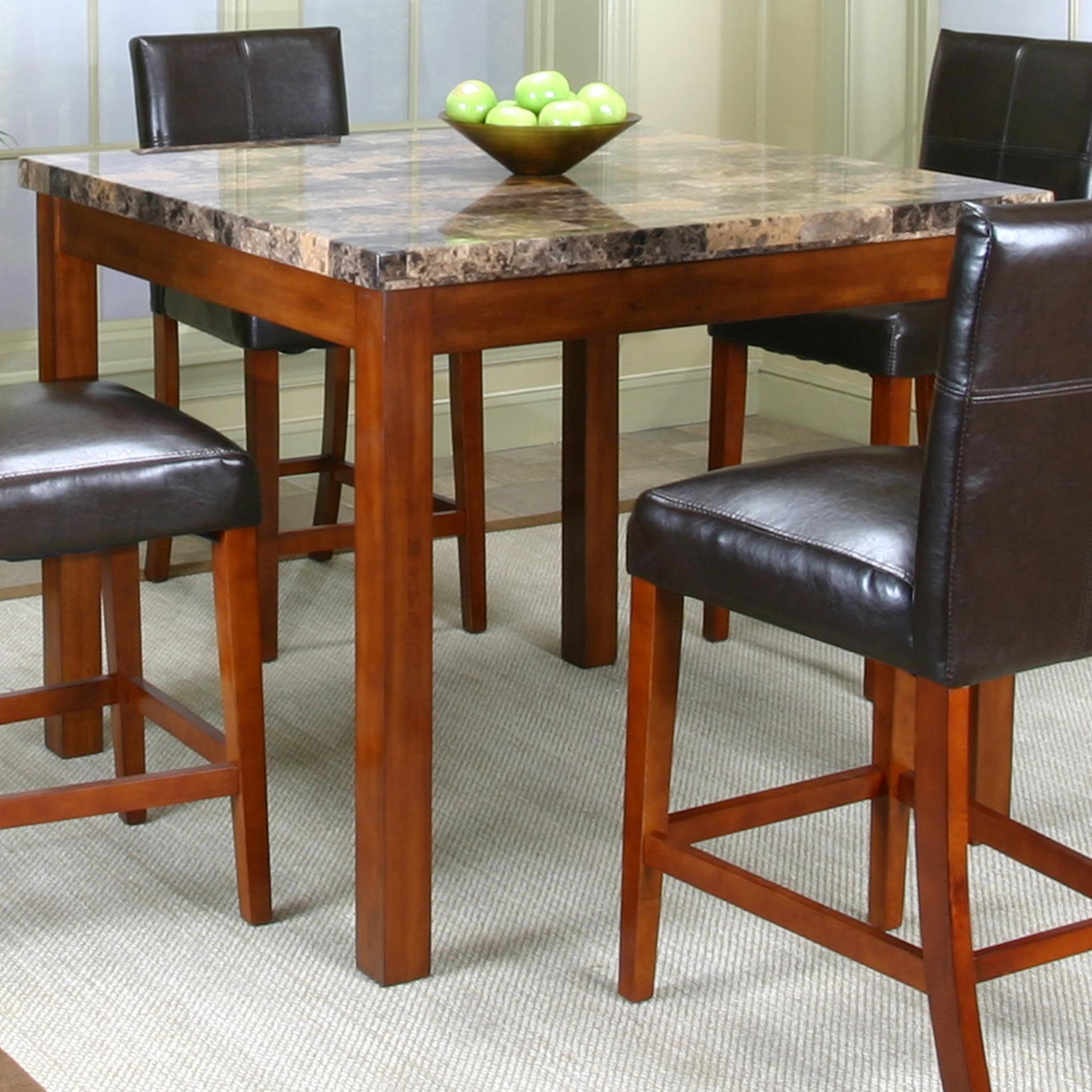 Marble top pub sale table and chairs